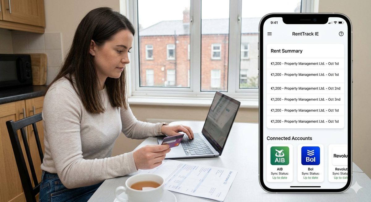 Finding rent payments in a bank statement